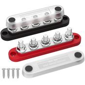 150A Busbar with 5 Stud M8 Terminals  &amp; Cover