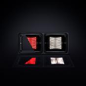 Strands IZE LED Double Mounting Frame / 2 Lamp Horizontal Version