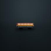 Strands Night Guard DR with Hazard Warning Strobe Lights / 12"