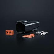 Pack of 5 Strands Pro DEUTSCH DT Connectors / 2 Way image