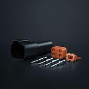 Pack of 5 Strands Pro DEUTSCH DT Connectors / 4 Way
