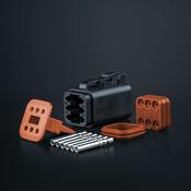 Pack of 5 Strands Pro DEUTSCH DT Connector Plugs / 6 Way