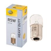 Hella 24v Tail Light Bulbs for Trucks / 5w SCC / Single Contact Small /  No. 149 /  Pack of 10