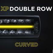 Strands Siberia XP Double Row Curved Light Bars with Yellow / White Position Light