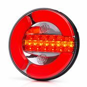 WAS W153 Round Neon Tail Light with Stop, Tail &amp; Indicator image