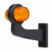 Old School Danish Long Arm Marker Light / Amber &amp; Amber Neon