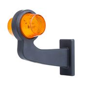 Old School Danish Long Arm Marker Light / Amber &amp; Amber