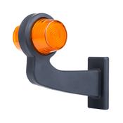 Old School Danish Long Arm Marker Light / Amber &amp; Amber Neon