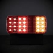 Rectangular LED Trailer Light with Stop, Tail, Indicator &amp; Reflector image
