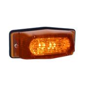 LED Double Burner Lamp with Amber Lens