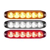 Combo LED Strobe Light / Red, White &amp; Amber