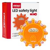 Red Emergency Light Puck with Torch