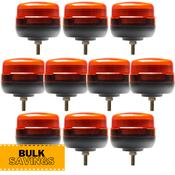 Bulk Pack of Torlok Compact Single Bolt LED Beacons / 10 Pack