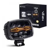 X-Spider Ninja Driving Light with White DRL &amp; Amber Strobe image