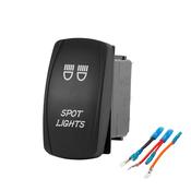 Rectangular ON-OFF Rocker Switch with LEDs / Spot Lights image