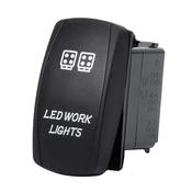 Rectangular ON-OFF Rocker Switch with LEDs / Work Lights image
