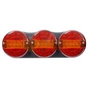 Britax LED Trailer Lamp Kit / 3 x Burger Lights &amp; Housing
