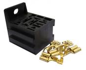 Mini Relay Base with Terminals fits 4, 5 &amp; 9 Pin Relays