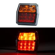 Fristom FT-222 Small 12V LED Trailer Lamp with Stop, Tail &amp; Indicator