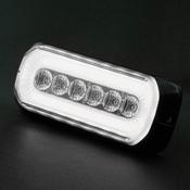 Halo Blitz Strobe Light with White LED Halo Ring