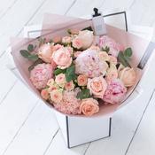 Beautifully Simple Peony Bouquet image