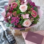Christmas Bouquet with Chocolates and Fizz