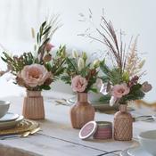 Luxury Classic Christmas Table Arrangement with candle image