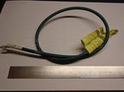 607593 4AWG WIRE ASSY, GREEN 37"
