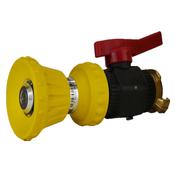 Handheld Yellow Magnum Nozzle With On/Off Valve