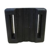 Rubberloc Double Rounded Slotted Block