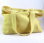 Yellow Donegal Tweed Tote image
