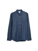 FARAH BREWER LS BD - DEEP BLUE image