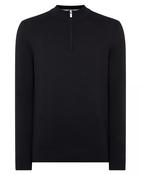 REMUS UOMO 58601 1/2 ZIP - 00 BLACK