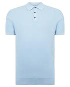 REMUS UOMO 58696 SS KNIT POLO - 22 SKY BLUE image