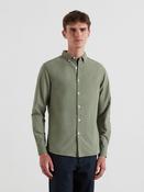 FARAH BREWER LS BD - TARRAGON GREEN