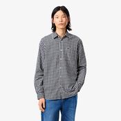 LACOSTE WINTER CHECK SHIRT - LAP/NAVY