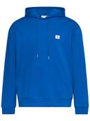 CKJ LS EU 350TERRY BADGE HOOD - BLUE image