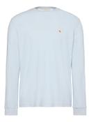 CKJ LS WAFFLE BADGE CREWNK TEE - PLEIN AIR image