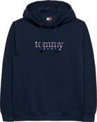 TOMMY JEANS REG ENTRY DNA PLAY HOOD - NIGHT NAVY