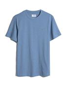 FARAH DANNY REG SS TEE - BLUE TIDE MARL image