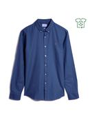FARAH BREWER LS SHIRT - BLUE PEONY image