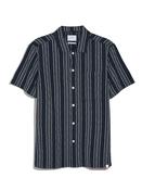 FARAH SIMON SS STRIPE - TRUE NAVY image