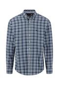 FYNCH HATTON LS CHECK - 673 TEAL image