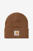 CARHARTT SHORT WATCH HAT - BROWN image