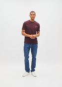 DIESEL JOHN TEE - DEEP BURGUNDY image