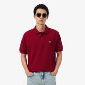 LACOSTE PIQUÉ COTTON POLO - BORDEAUX image