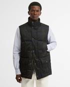 BARBOUR LONNEN TARTAN PUFFER GILET image