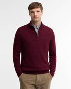 BARBOUR TISBURY 1/2 ZIP - RUBY image