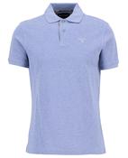 BARBOUR TARTAN PIQUE POLO - SKY MARL image