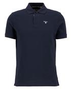 BARBOUR TARTAN PIQUE POLO - NEW NAVY